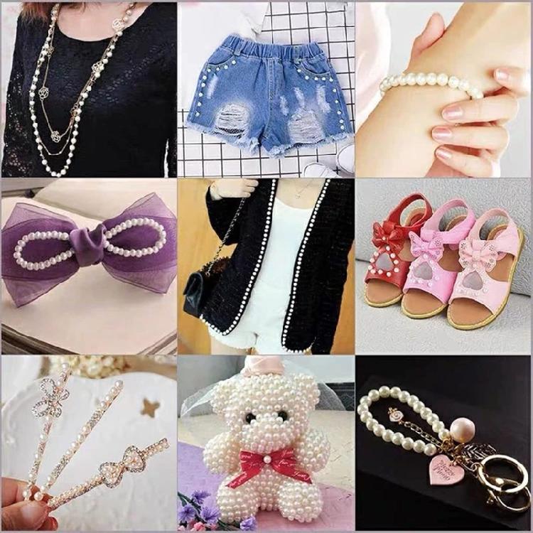 1890Pcs Jewelry Making Bead DIY Crafts Elegant Spacer Beads with Holes DIY Bead