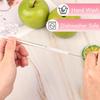 Straw Glass Straw Reusable Clear Bent Cute Straws for Drinking Smoothie Cocktail Shakes Beverages
