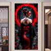 Beautiful Japanese Female Warrior DIY Diamond Painting Cross Stitch Full Drills Diamond Mosaic New Collection Home Decor