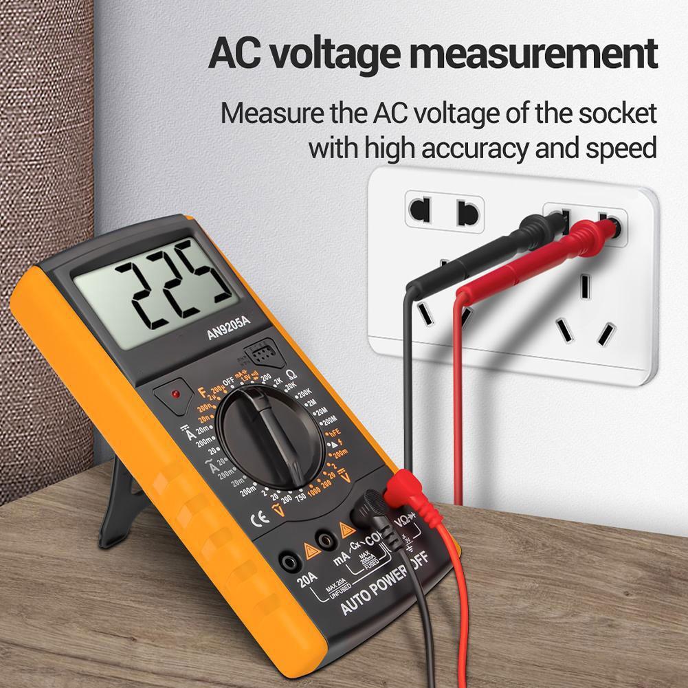 Digital Multimeter Automatic Professional Counts Auto AC/DC Votage Tester Ohm Current Ammeter Detector Tool