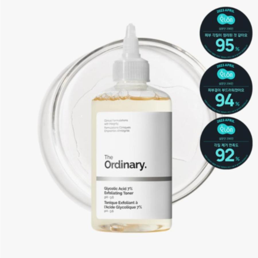 The Ordinary Glycolic Acid 7% Exfoliating Toner 240ml