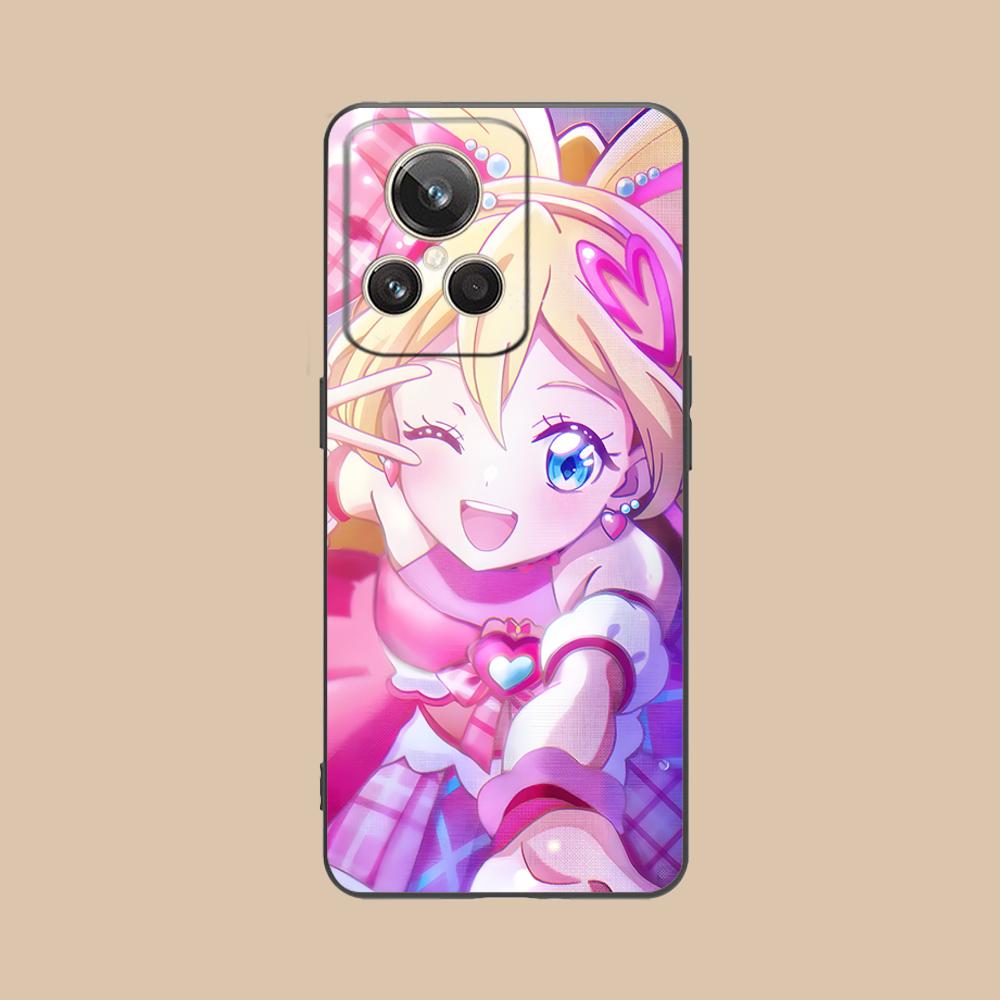 Sakura Uta Cure Idol Matte TPU Mobile Phone Case for Realme 15 14 13 12 11 10 9 Pro Plus T i Lite 5G Colorful Printing Cover