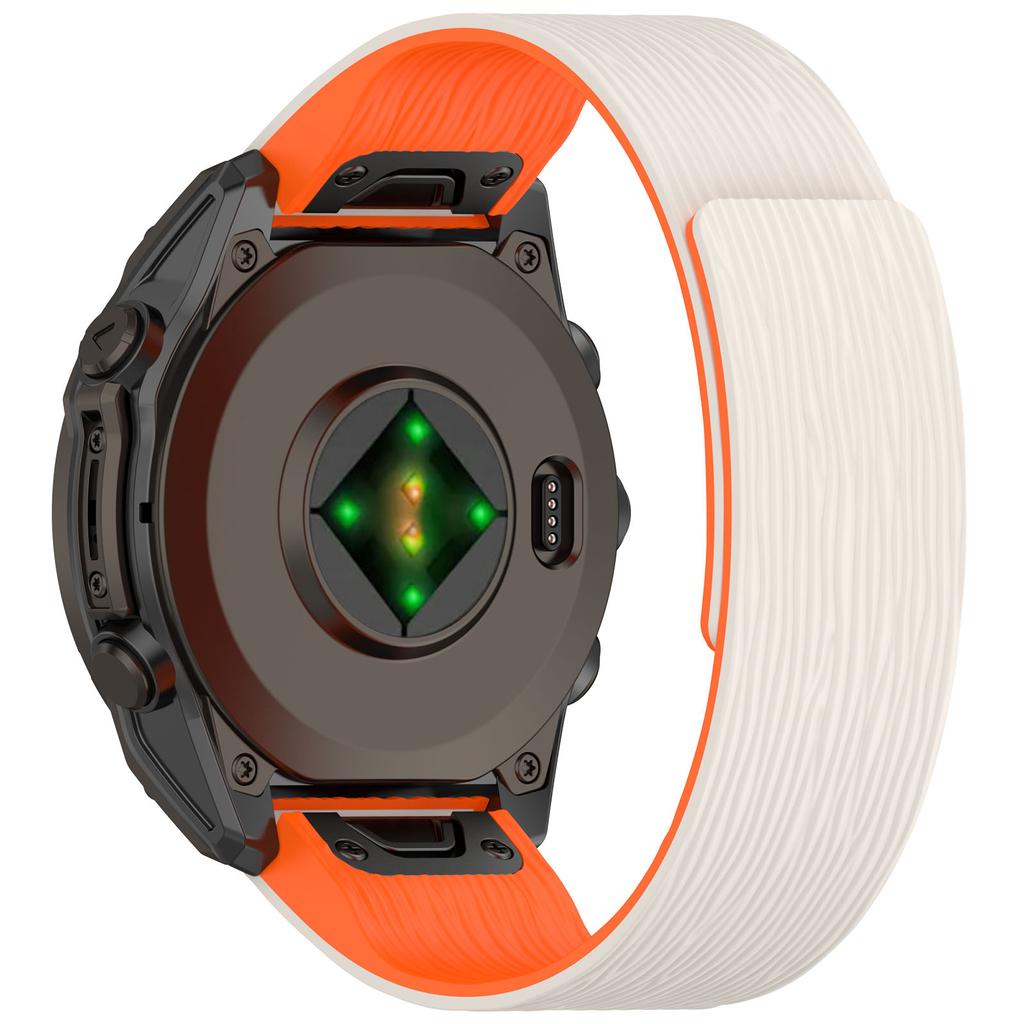 Uhrenarmband für Garmin Fenix 8S/6S/6S Pro/5S/5S Plus Schnellverschluss Silikon Magnetisches Armband