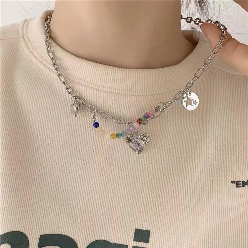 

Ожерелье-чокер унисекс в стиле «Бабочка» beaded