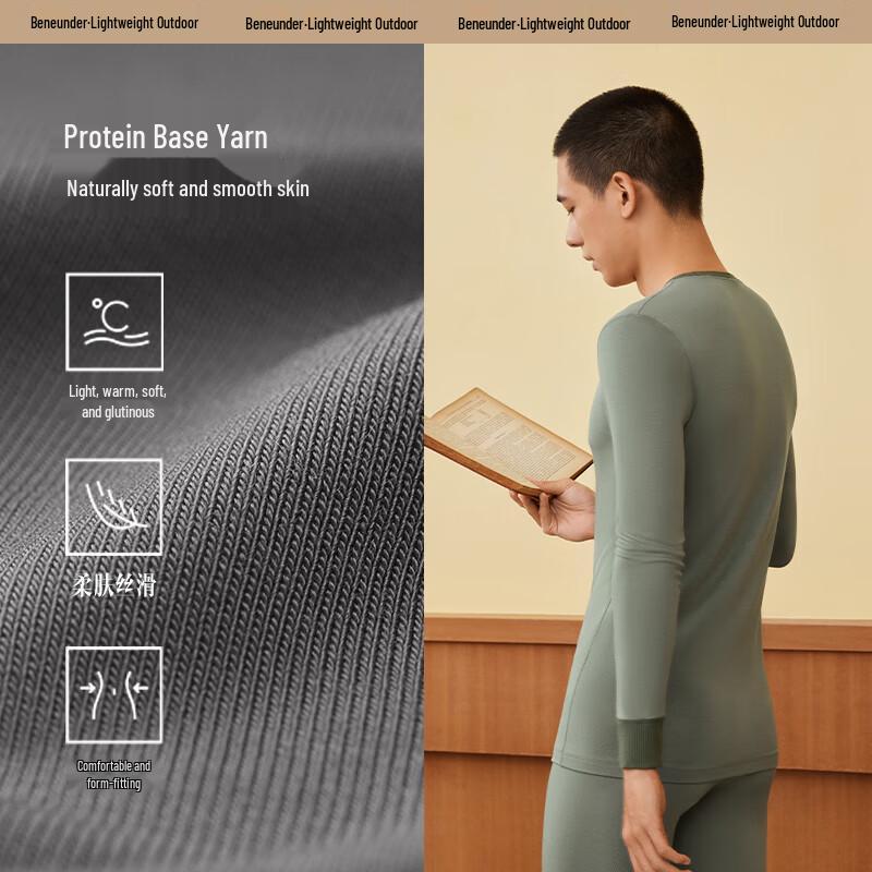 Beneunder Men's Thermal Base Layer Set SF05523
