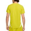 Nike Court Slam Dri-Fit Comfortable Crew Neck Logo Short Sleeve T-Shirt Men Tops High-Pressure Night-Glow-Green Medium-Gray FZ6857-344