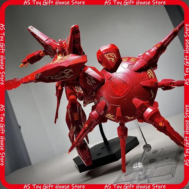 Crimson Lotus Providence Mg 1100 Mech Assembly Model Kit Action Figures Desktop Ornament Doll Puzzle Toy Collectible Gift