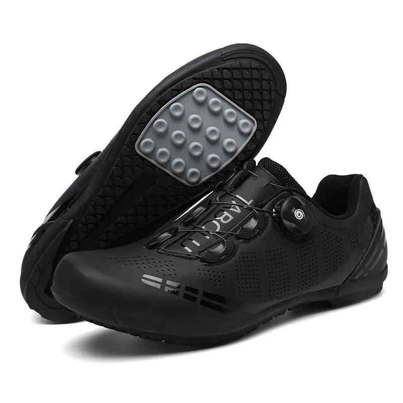 Unisex Cycling Sneaker Shoes with Men Cleat Road Dirt Bike Flat Racing Women Bicycle Mountain Spd Mtb Shoes Zapatillas Mtb Tenis