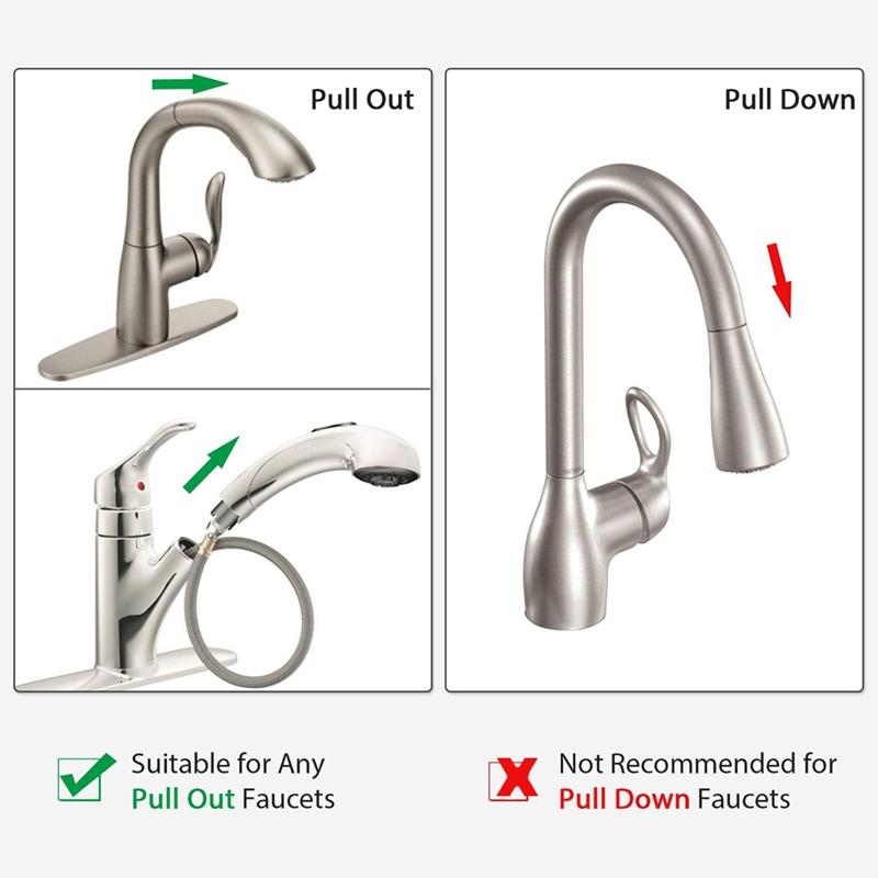 Pulldown Replacement Hose Kit Replacement Hose Parts For Moen Kitchen Faucets 159560 Sink Sprayer Hose Replacement