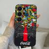 Coque de téléphone Hot C-Coca Drinks C-Cola Pour Samsung S 24 Fe 25 Ultra Plus 20 Lite 21 30 22 23 24 22 Ultra 5G Fundas