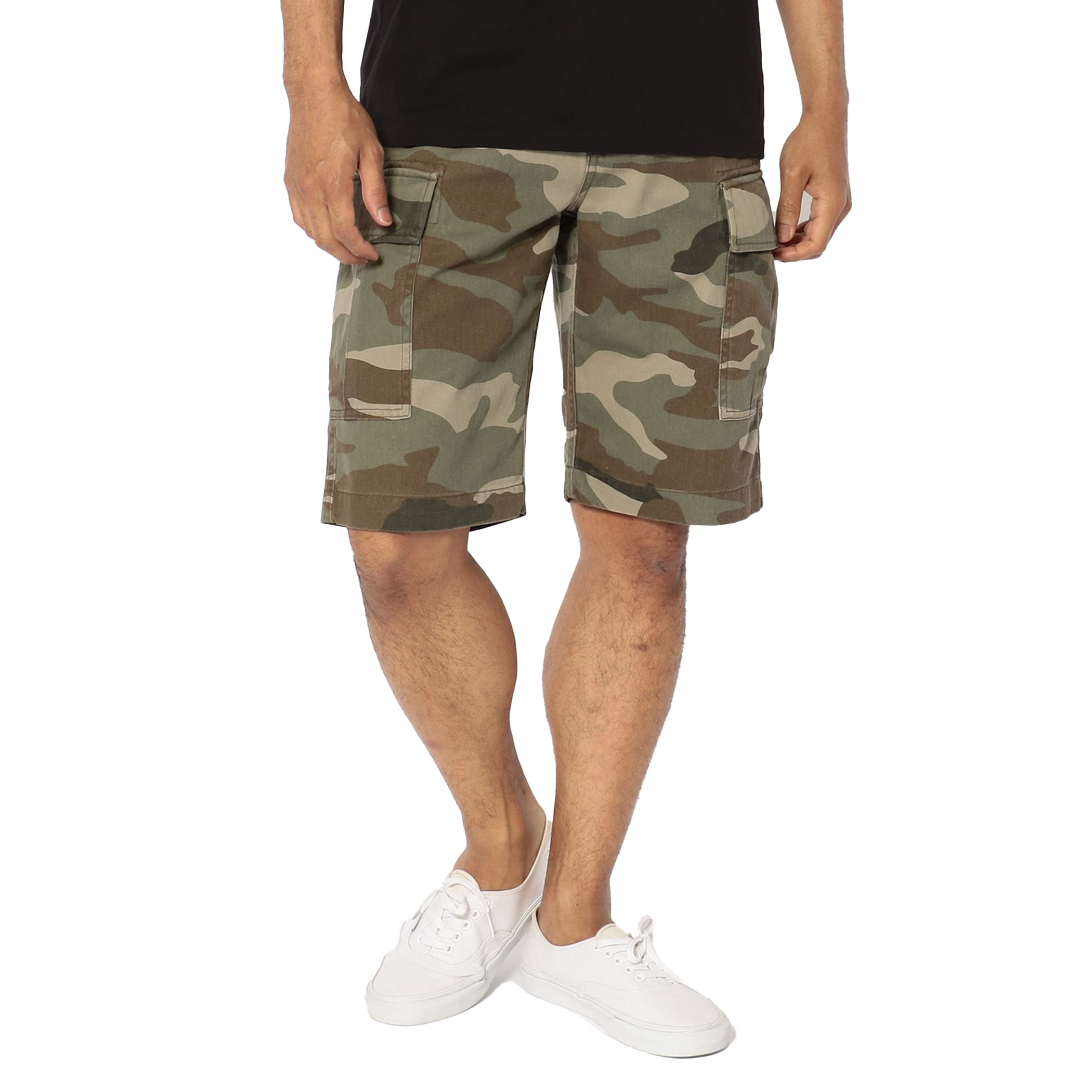 

Basic Fatigue Shorts 6126131 XL 875 [AVIREX] Men s OLIVE/CAMO