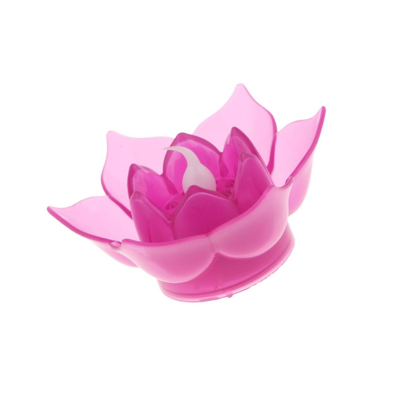 

Светодиодная лампа Lotus, плавающая в воде, искусственные свечи, желанья фиолетовый