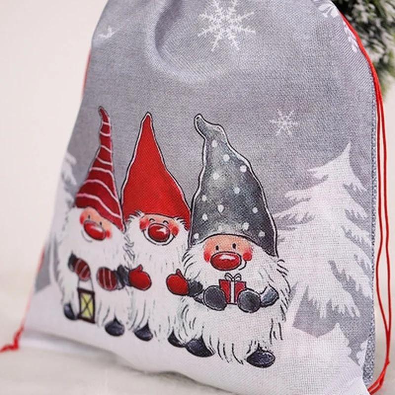 Christmas Party Decoration Supplies Faceless Doll Candy Bag Gift Pack Cartoon Forester Gift Fashion Accessories Home Decor Items