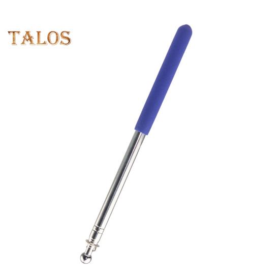 

1,2/1,6 м телескопический флагшток для туристического гида с нескользящей ручкой, прочный, из нержавеющей стали, выдвижной, указательный баннер для учителя, переносной флагшток 160cm синий