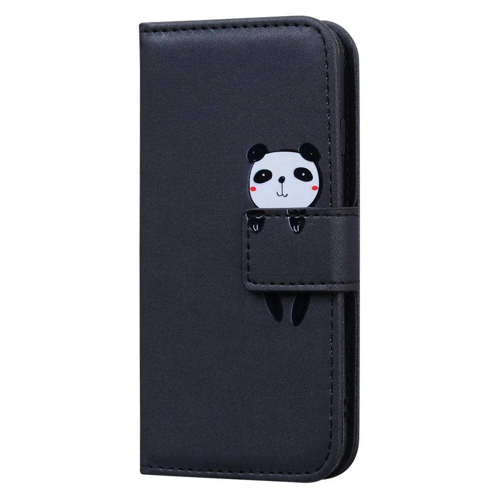 Capa Flip de Couro para Funda Samsung Galaxy A56 A36 A16 A26 A55 A35 A25 A15 A54 A34 5G Capas Carteira Gatinho Fofo 3D Capa de Telefone Mulheres