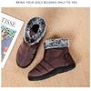 Warm Women's Snow Boots with Velcro Closure Waterproof Oversized Women's Boots Casual Women's Footwear