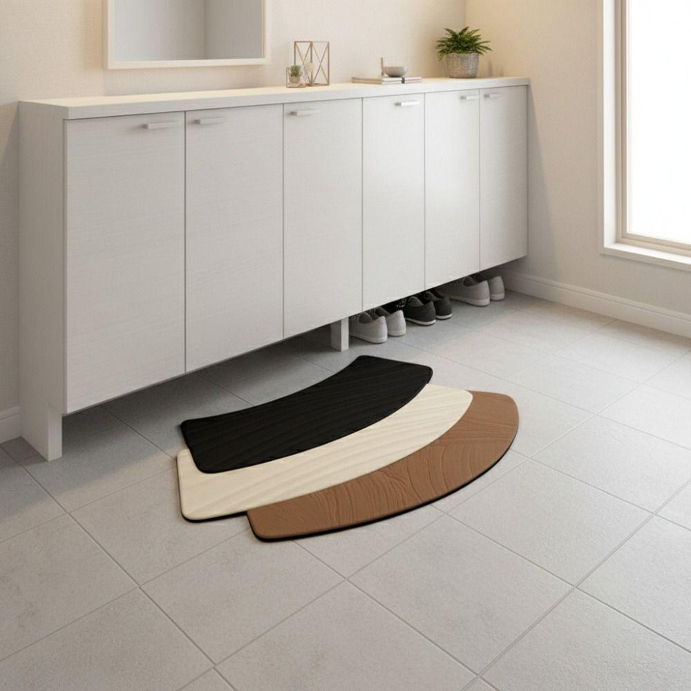 Water-Absorbing Painting Pigments Bath Mat Non-slip Kitchen Mat Creative Floor Mat  Hotel