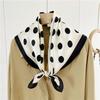 French polka dot 11 mmi silk silk scarf women's spring and summer fashion versatile mulberry silk scarf 71 Chinese scarf shawl