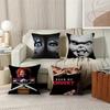 Horror Movie Chucky Childs Play Pillow Covers Cartoon Sofa Decorative Home Doublesided Printing Short Plush Cute Cushion