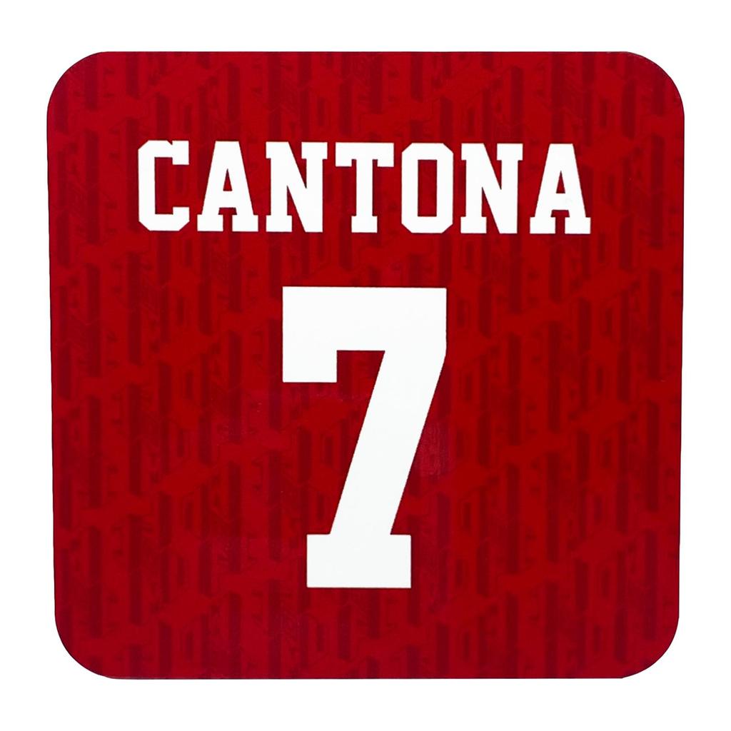 Fan Originals Cantona 7 Coasters (Pack of 3)