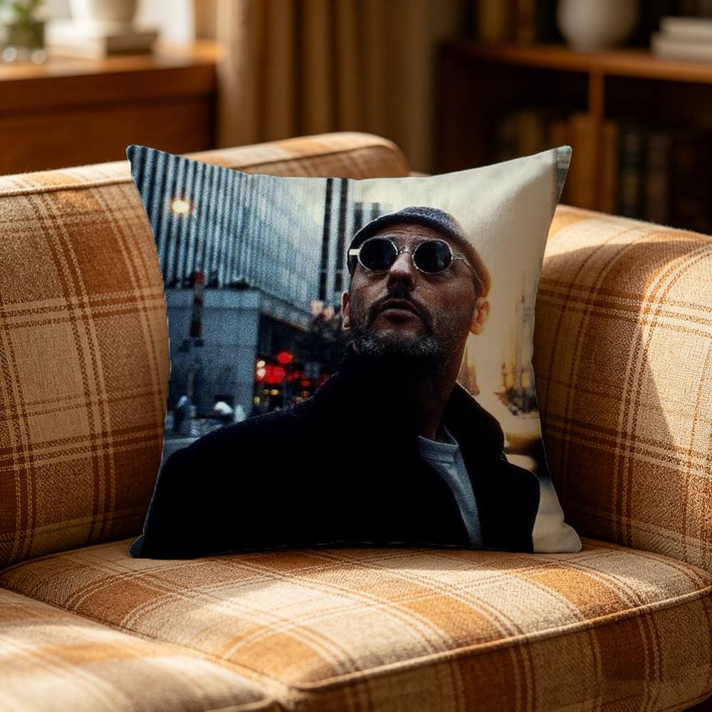 Classic Movie Leon The Professional Pillow Case Pattern Printed Pillowcase For Living Room Sofa Cushion Cover