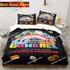 Amazing World Gumball 3D Printed Bedding Set Single Twin Full Queen King Size Bed Set Adult Kid Bedroom Bedding Gift