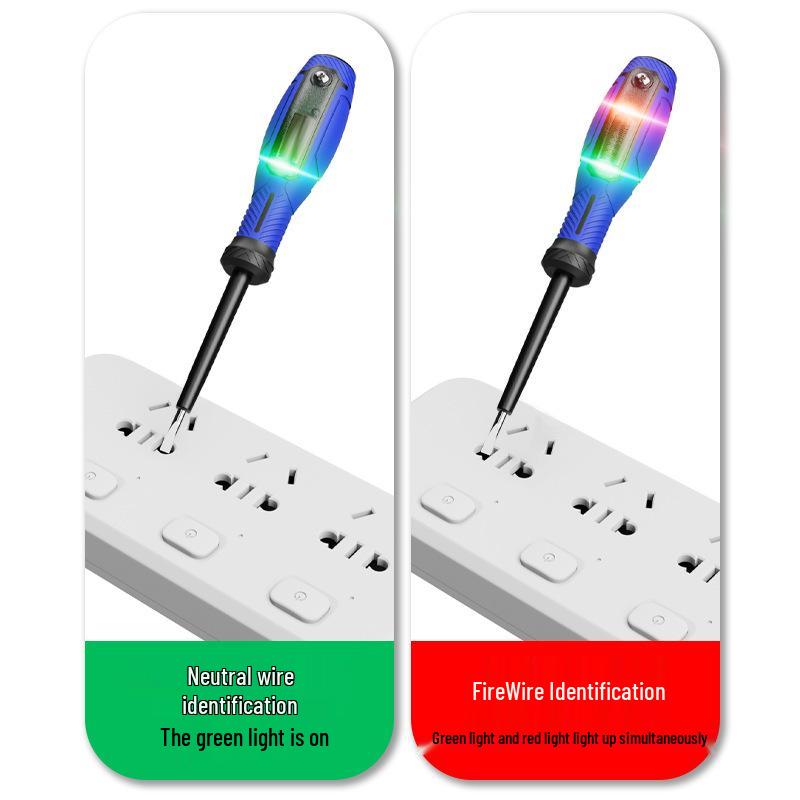 ODINTT Smart Non-Contact Electrical Pen Screwdriver with Digital Display and Live/Neutral Wire Detection.