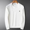 Frühling Herbst Herren Zweiteiler Leinenstoff Lässiges Sweatshirt und Jogginghose Set Herren Sportanzug Modischer Trainingsanzug