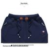 Men's Cotton Stretch Elastic Waist Mid-Length Beach Shorts