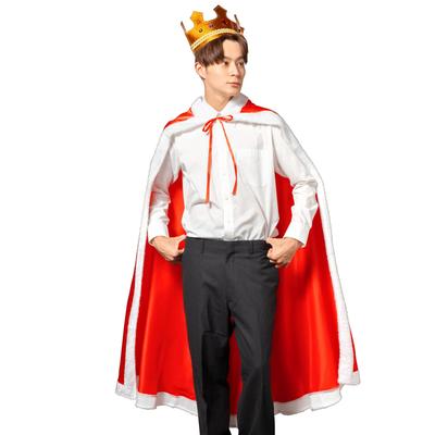 Clearstone MEN Cosplay Halloween King Unisex Red