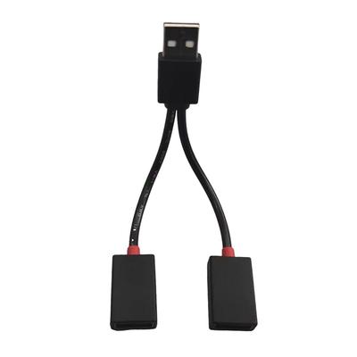 1 In 2 Out Usb Hub Car Usb Splitter Cable Multifunction Adapter Cord Charging Cable For Android Smart Phone
