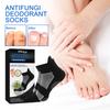 SOUTH MOON SOA08-A022-1-BK1 1 Pair Antibacterial Deodorant Socks Non Slip Sweat Absorbing Foot Care Socks