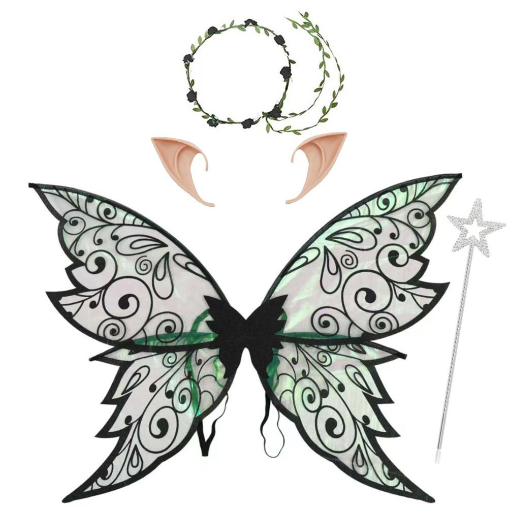 Dress Up Butterfly Fairy Elf Wings Fancy Costume Wings  Adults Children