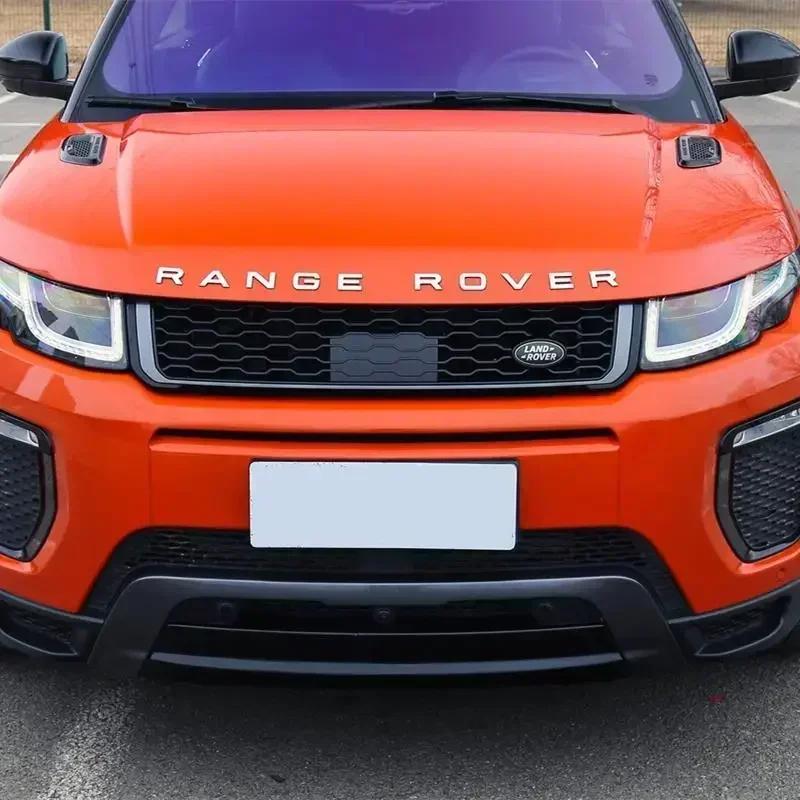 Abs Car Front Hood Tailgate Sticker Rear Trunk Emblem for Land Rover Range Rover Evoque Vogue Velar SV L405 L322 2 3 4 Sport jvhn2