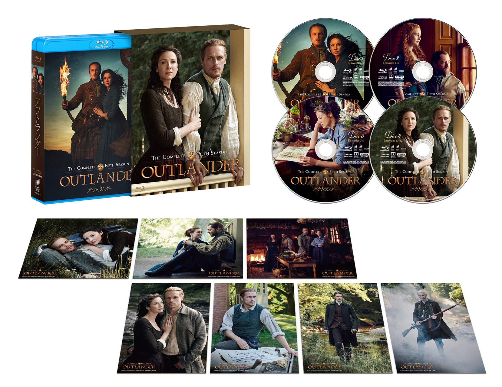 

Outlander Season 5 Complete Box Press Limited 7 Official Blu-ray (First Edition) (Includes Wide-Size Photos) [Blu-ray]