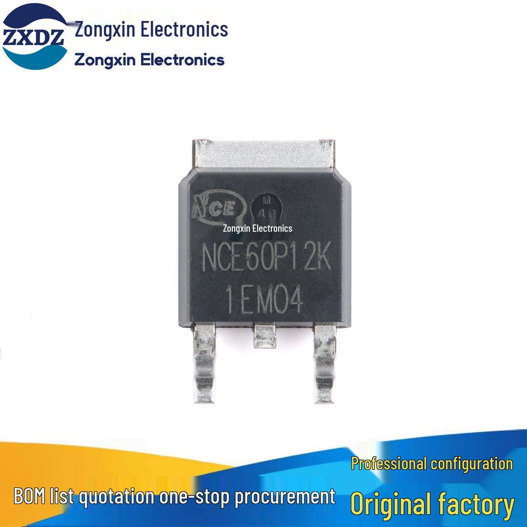 

NCE60P12K TO-252-2 P-channel 60V 12A Enhancement-mode Power MOSFET