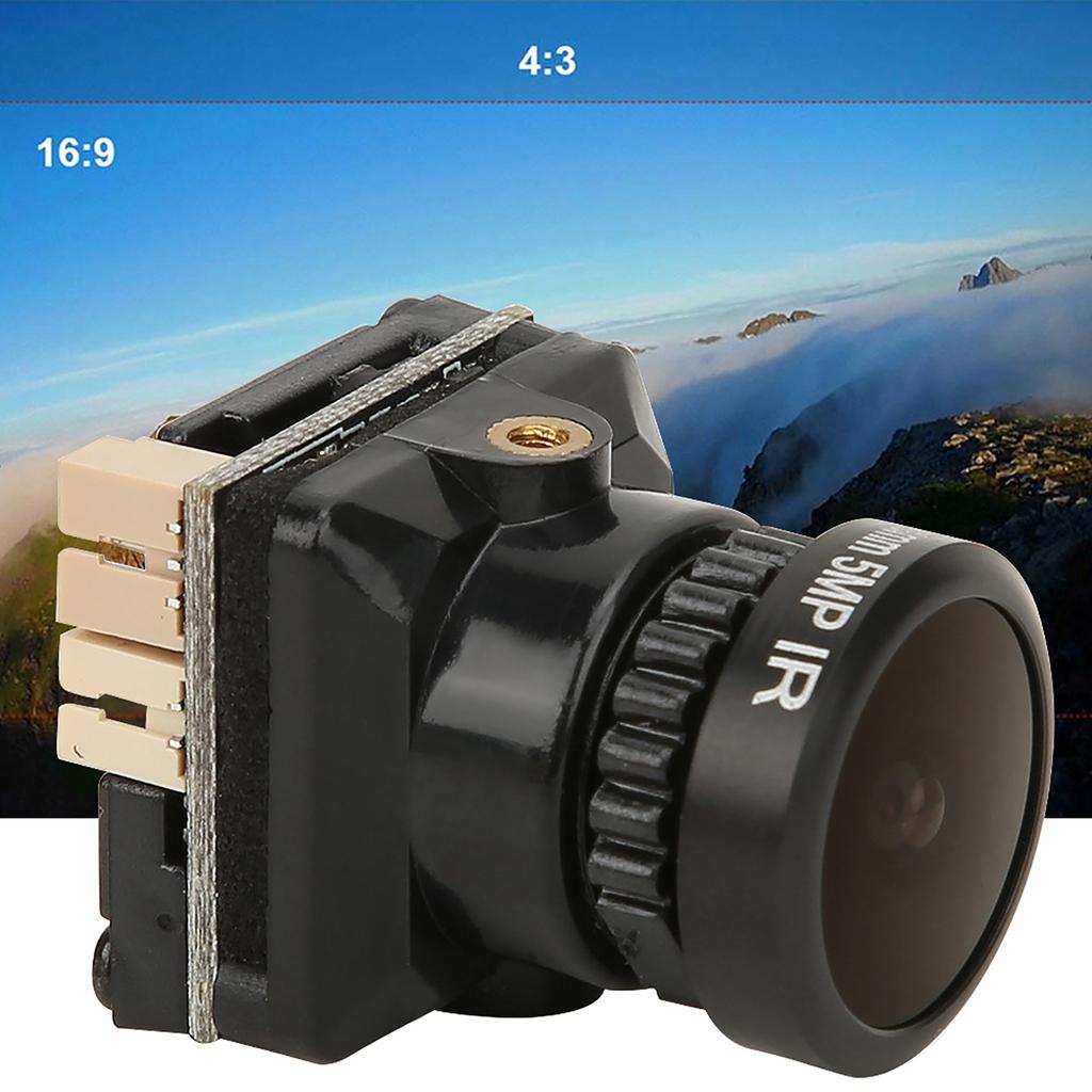 FPV Kamera High Definition 1080P 2.3MM Linse OSD für FPV Quadcopter Drohne Schwarz