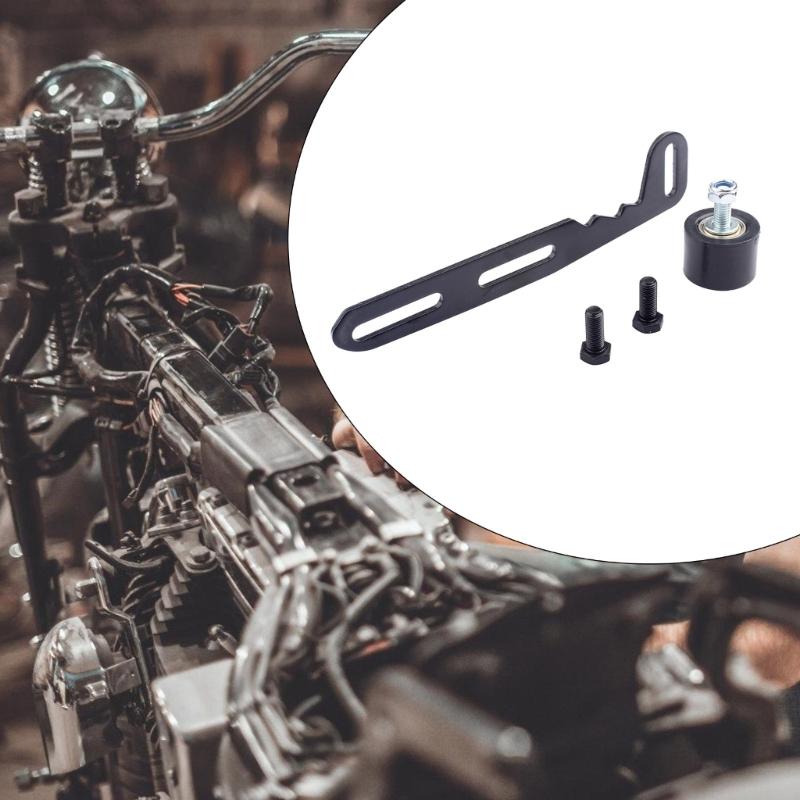 Universal Motorcycle Metal Chain Adjuster for GX160 GX200 Mini Bike Chain Tensioner Adjuster Engine Powersports Parts