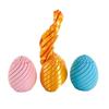 3D-gedrucktes spiralförmiges Ei Fidget Toy Einzigartiges sensorisches Fidget Dreh-Osterei Spielzeug Stressabbau Ei-Kreisel für Kinder Erwachsene Angstlinderung