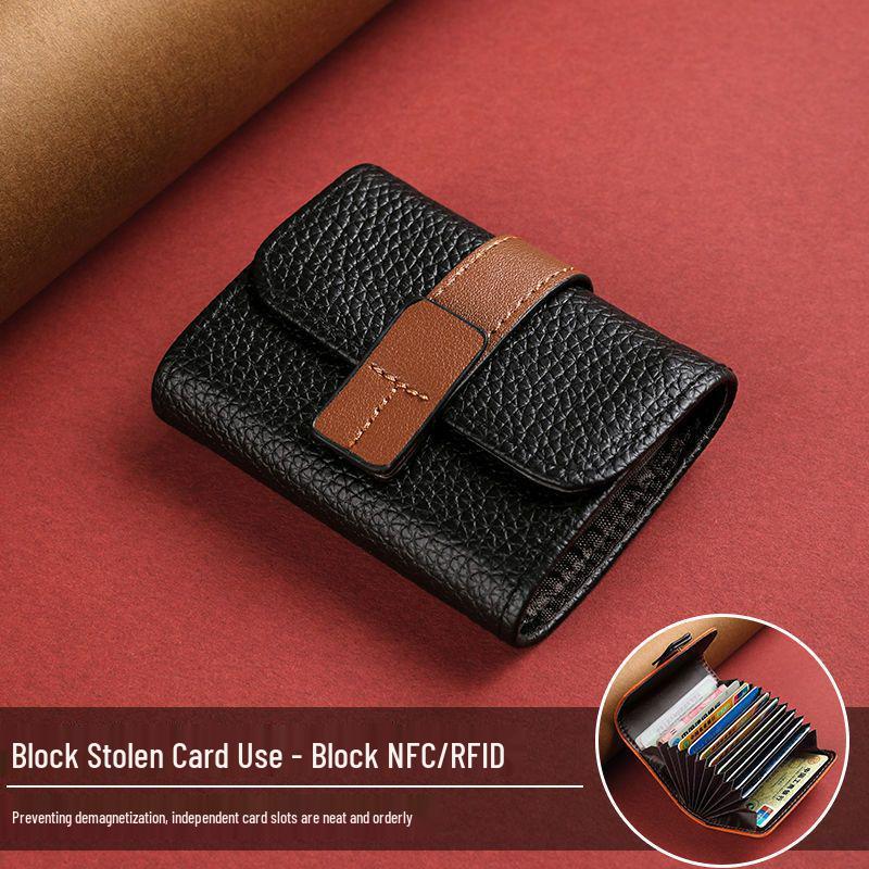 Women's Multi-Card Slot Holder - Large Capacity, Elegant Driver's License and Card Sleeve