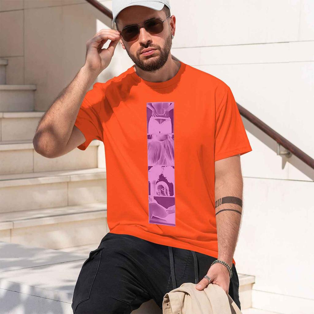 2026 New Model Demi Lovato Photostrip Tee Unisex Streetwear Loose Cotton Unisex Unisex Tshirts Short Sleeve Casual Female Tshirt Gr