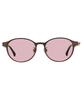 Sunglasses UV UV Protection Rate of or for Cute and Sanrio Characters Brown [Zoff] Boston-style Protection, 99.9% More, Unisex, Stylish,