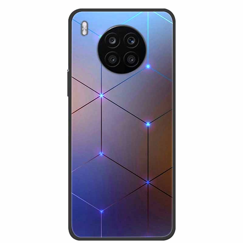 For Huawei Nova 8i Case Shockproof Soft silicone TPU Back Cover For Huawei Nova 8i Phone Cases Nova8i Nova 8 i 2021 Cute Cartoon