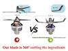 9535 Pure Copper Motor Blender: Double Cup Commercial Wall-breaking Food Processor & Smoothie Maker