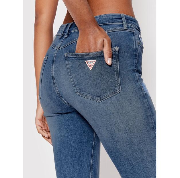 Джинсы Guess W2YA46 D4Q01 синий Skinny Fit