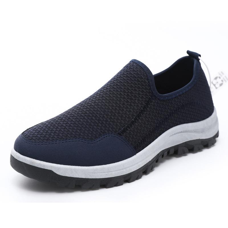 Spring and Autumn New Walking Shoes Men's Shoes Comfortable Breathable Cloth Casual Shoes Outdoor Sports Shoes