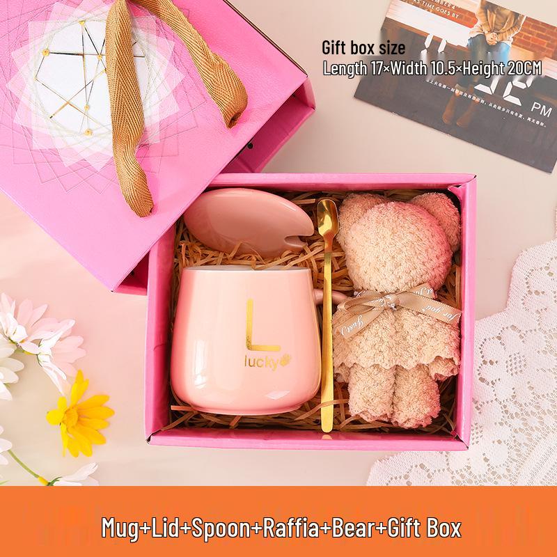 55° Constant Temperature Ceramic Mug Gift Set - Opening Event Custom Souvenir Cup