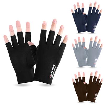 1 Paar Radsport-Halbfingerhandschuhe Atmungsaktiv Fingerlos Sporthandschuhe Fahrradhandschuhe Taktische Handschuhe Radsportausrüstung