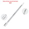New Push Cuticle Nails Cuticle Pusher Take Out Nail Cuticle Remover Tool Manicure Spatula Sticks Manicure SPT01