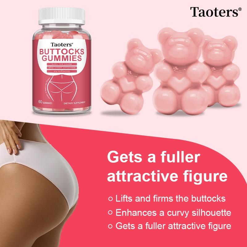 Taoters Buttocks Gummies, Kudzu Root, Soy Isoflavones, 60 Gummies